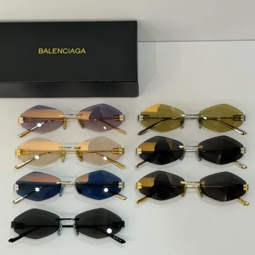 Replica Balenciaga AAA Quality Sunglasses #1448609 $64.00 USD for Wholesale