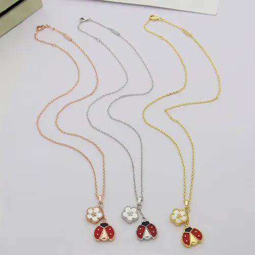 Replica Van Cleef & Arpels Necklaces For Women #1448858 $25.00 USD for Wholesale
