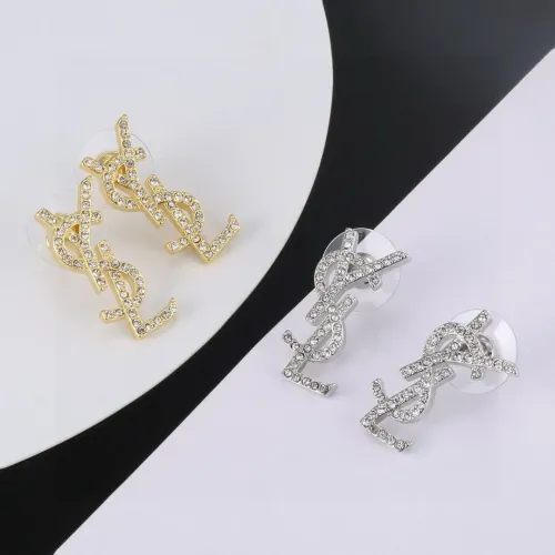 Replica Yves Saint Laurent YSL Earrings For Women #1448861 $25.00 USD for Wholesale