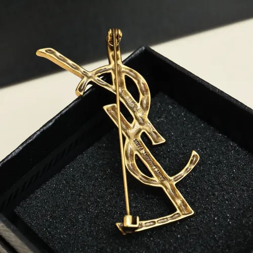 Replica Yves Saint Laurent Brooches For Women #1448864 $27.00 USD for Wholesale