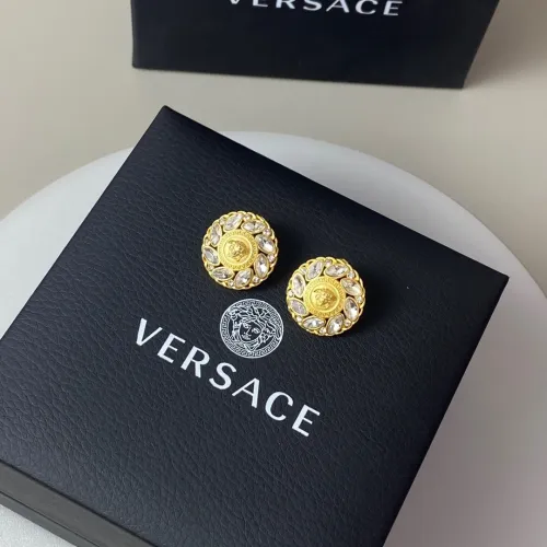 Replica Versace Earrings For Women #1448955 $32.00 USD for Wholesale