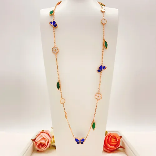 Replica Van Cleef & Arpels Necklaces For Women #1448980 $80.00 USD for Wholesale