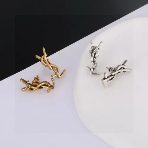 Replica Yves Saint Laurent YSL Earrings For Women #1449009 $23.00 USD for Wholesale