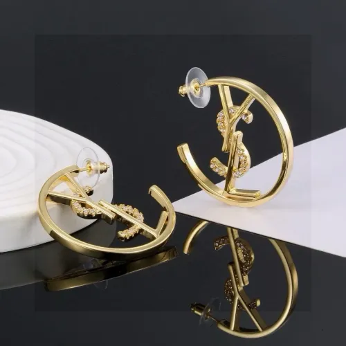 Replica Yves Saint Laurent YSL Earrings For Women #1449217 $27.00 USD for Wholesale