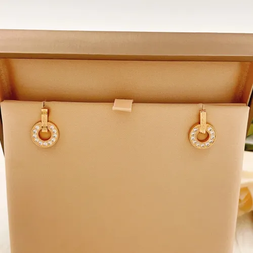Replica Bvlgari Earrings For Women #1449332 $32.00 USD for Wholesale