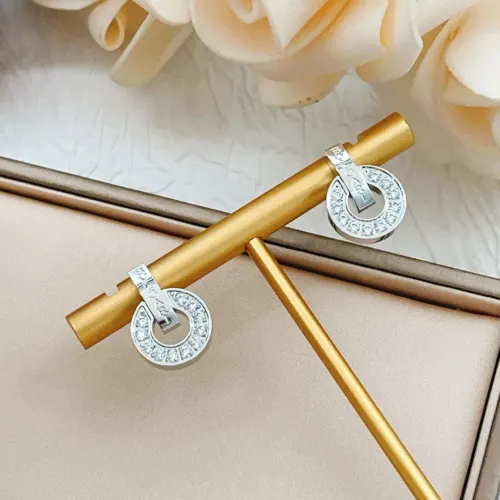 Replica Bvlgari Earrings For Women #1449335 $32.00 USD for Wholesale