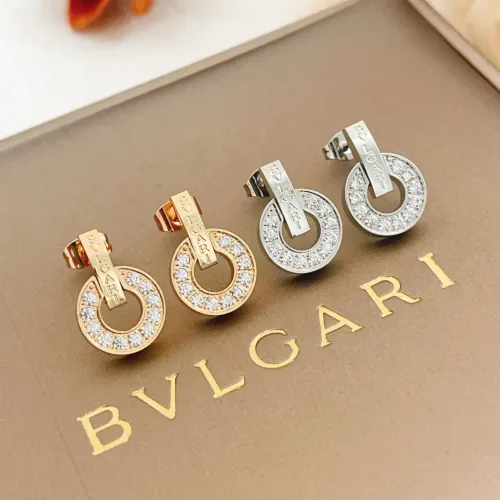 Replica Bvlgari Earrings For Women #1449335 $32.00 USD for Wholesale