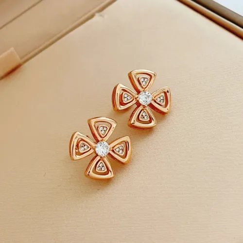 Replica Bvlgari Earrings For Women #1449342 $34.00 USD for Wholesale