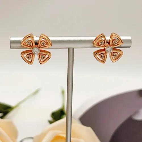 Replica Bvlgari Earrings For Women #1449342 $34.00 USD for Wholesale