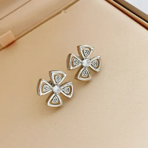 Replica Bvlgari Earrings For Women #1449343 $34.00 USD for Wholesale
