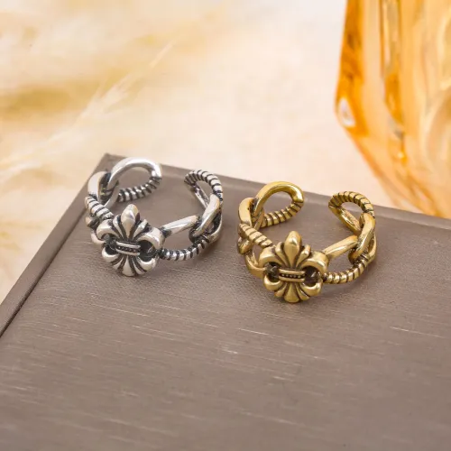 Replica Chrome Hearts Rings #1449374 $34.00 USD for Wholesale