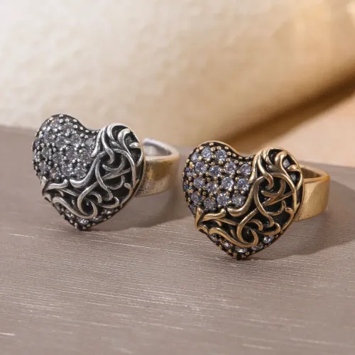 Replica Chrome Hearts Rings #1449386 $34.00 USD for Wholesale