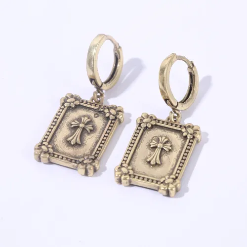 Replica Chrome Hearts Earrings For Women #1449396 $38.00 USD for Wholesale