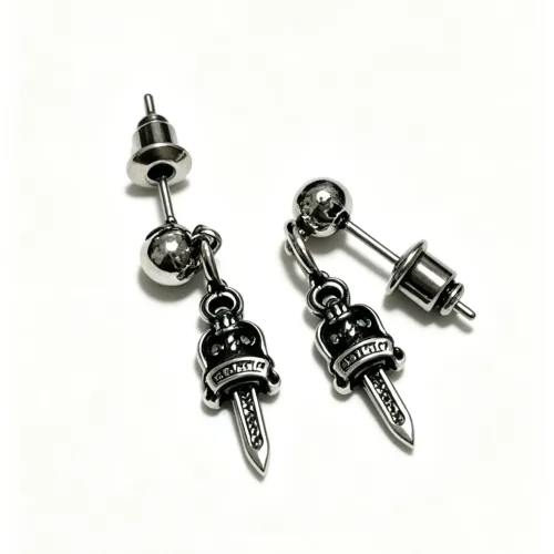 Replica Chrome Hearts Earrings For Unisex #1449716 $25.00 USD for Wholesale