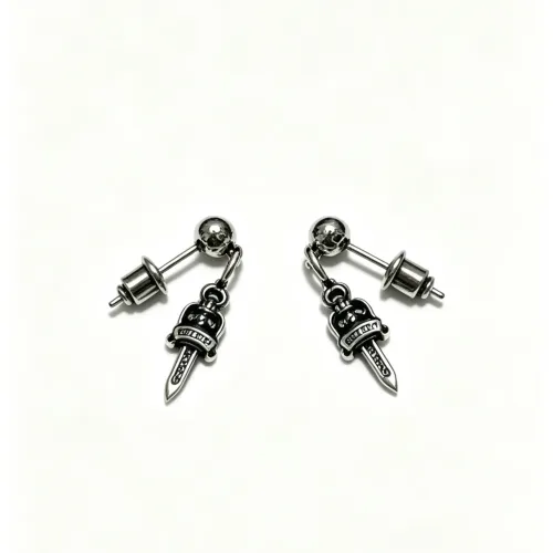 Replica Chrome Hearts Earrings For Unisex #1449716 $25.00 USD for Wholesale