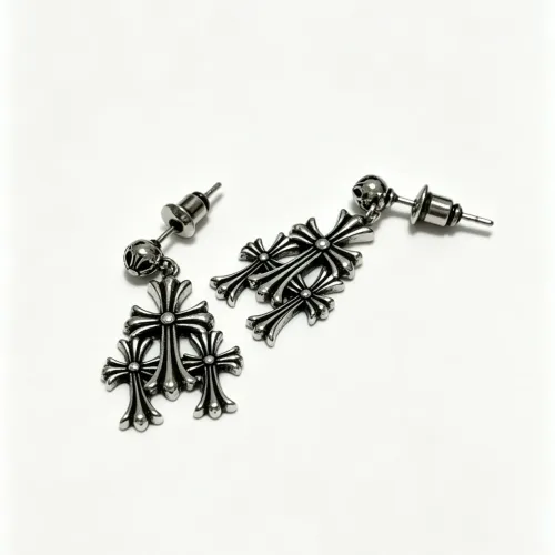 Replica Chrome Hearts Earrings For Unisex #1449718 $27.00 USD for Wholesale