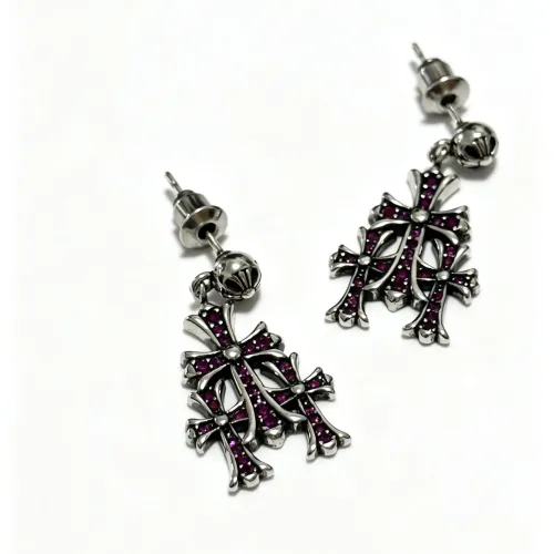 Replica Chrome Hearts Earrings For Unisex #1449719 $27.00 USD for Wholesale
