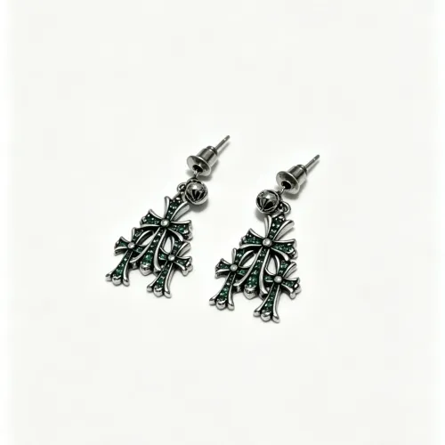 Replica Chrome Hearts Earrings For Unisex #1449720 $27.00 USD for Wholesale