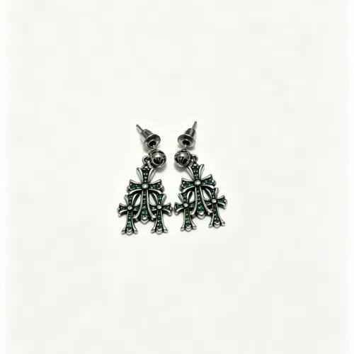 Replica Chrome Hearts Earrings For Unisex #1449720 $27.00 USD for Wholesale