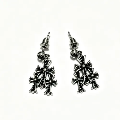 Replica Chrome Hearts Earrings For Unisex #1449722 $27.00 USD for Wholesale
