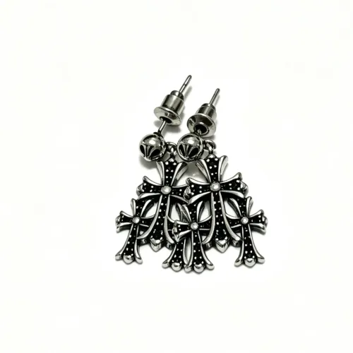 Replica Chrome Hearts Earrings For Unisex #1449722 $27.00 USD for Wholesale