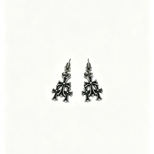 Replica Chrome Hearts Earrings For Unisex #1449722 $27.00 USD for Wholesale