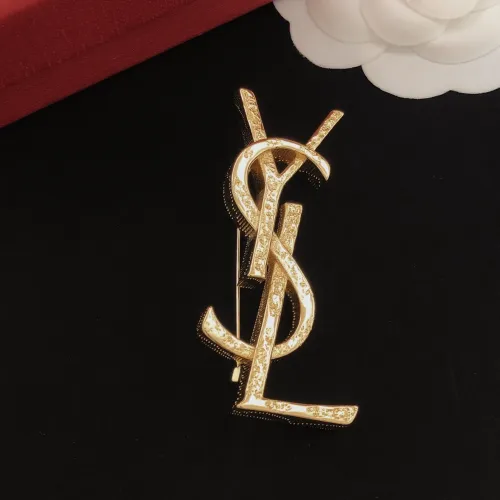 Replica Yves Saint Laurent Brooches For Women #1449785 $29.00 USD for Wholesale