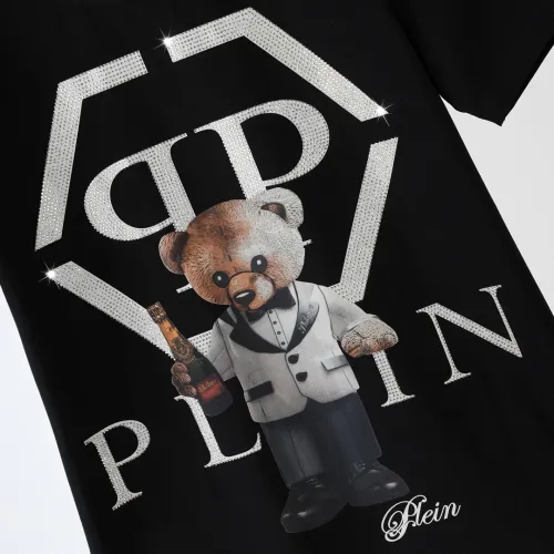 Replica Philipp Plein PP T-Shirts Short Sleeved For Men #1450009 $27.00 USD for Wholesale