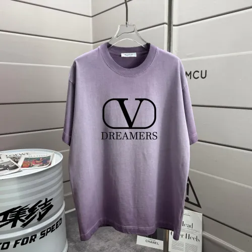 Replica Valentino T-Shirts Short Sleeved For Unisex #1450117, $42.00 USD, [ITEM#1450117], Replica Valentino T-Shirts outlet from China