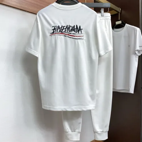 Replica Balenciaga Fashion Tracksuits Short Sleeved For Men #1450159 $98.00 USD for Wholesale