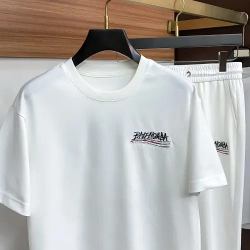 Replica Balenciaga Fashion Tracksuits Short Sleeved For Men #1450159 $98.00 USD for Wholesale