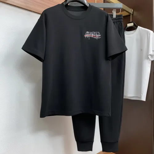 Balenciaga Fashion Tracksuits Short Sleeved For Men #1450161