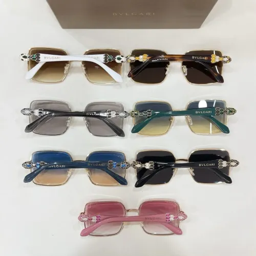 Replica Bvlgari AAA Quality Sunglasses #1450238 $60.00 USD for Wholesale