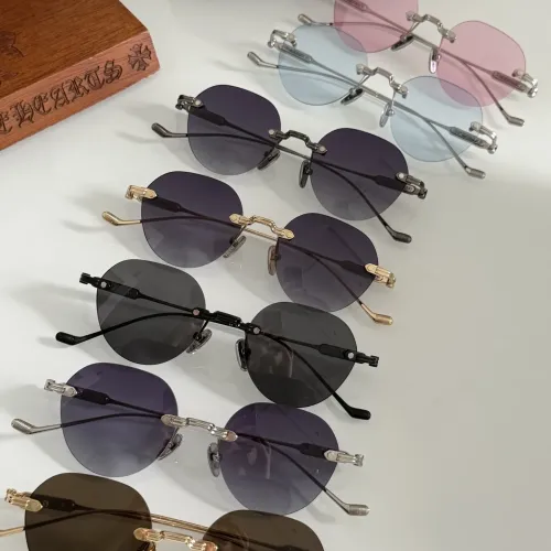 Replica Chrome Hearts AAA Quality Sunglasses #1450344 $64.00 USD for Wholesale
