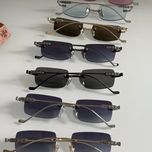 Replica Chrome Hearts AAA Quality Sunglasses #1450345 $64.00 USD for Wholesale
