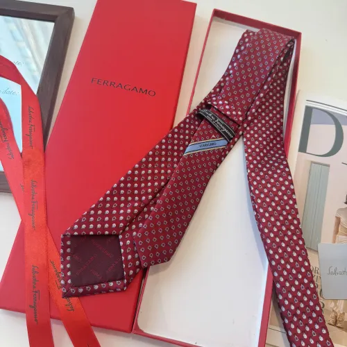 Replica Salvatore Ferragamo Necktie For Men #1450407 $34.00 USD for Wholesale