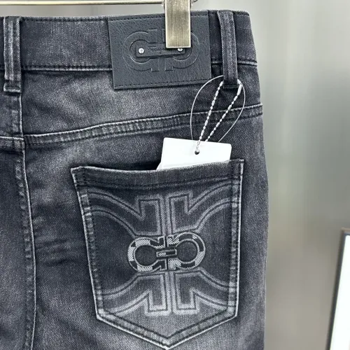 Replica Salvatore Ferragamo Jeans For Men #1450420 $82.00 USD for Wholesale