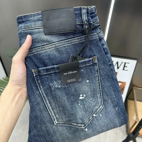 Replica Dsquared Jeans For Men #1450426 $80.00 USD for Wholesale