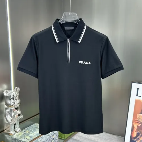 Prada T-Shirts Short Sleeved For Men #1450445