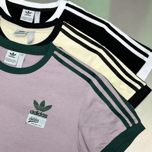 Replica Adidas T-Shirts Short Sleeved For Unisex #1450475 $32.00 USD for Wholesale