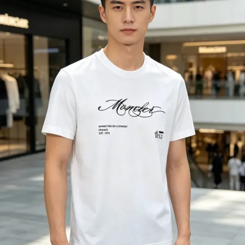 Replica Moncler T-Shirts Short Sleeved For Men #1450480 $80.00 USD for Wholesale