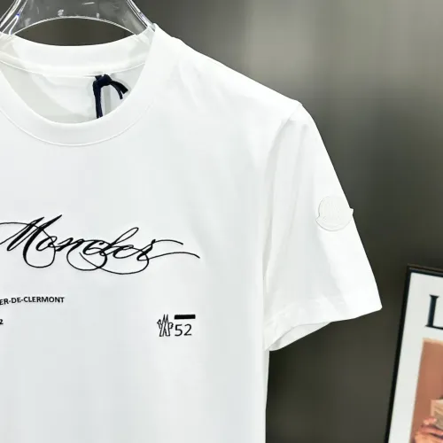 Replica Moncler T-Shirts Short Sleeved For Men #1450480 $80.00 USD for Wholesale