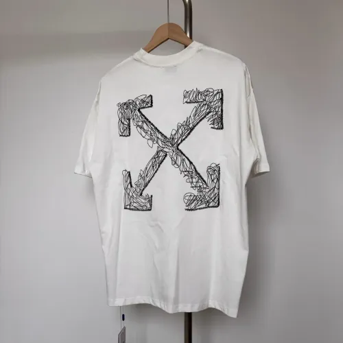 Off-White T-Shirts Short Sleeved For Unisex #1450492