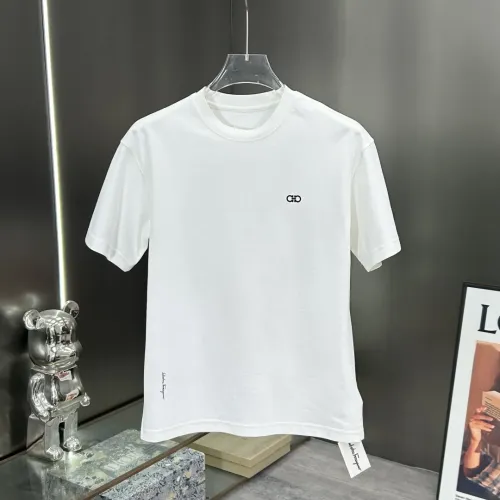 Salvatore Ferragamo T-Shirts Short Sleeved For Men #1450544