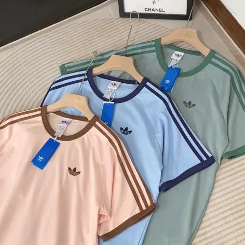 Replica Adidas T-Shirts Short Sleeved For Unisex #1450598 $27.00 USD for Wholesale