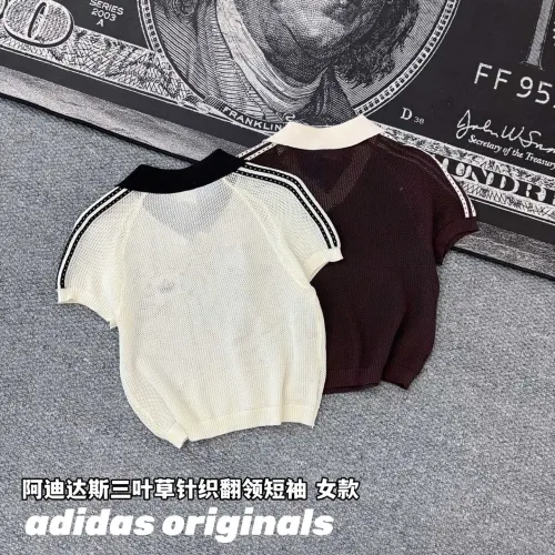 Replica Adidas T-Shirts Short Sleeved For Women #1450606 $42.00 USD for Wholesale