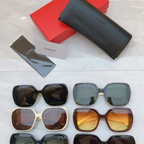 Replica Yves Saint Laurent YSL AAA Quality Sunglasses #1450769 $60.00 USD for Wholesale