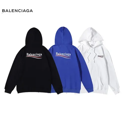 Replica Balenciaga Hoodies Long Sleeved For Men #1450781 $40.00 USD for Wholesale