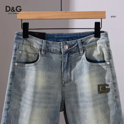 Replica Dolce & Gabbana D&G Jeans For Men #1450807 $45.00 USD for Wholesale