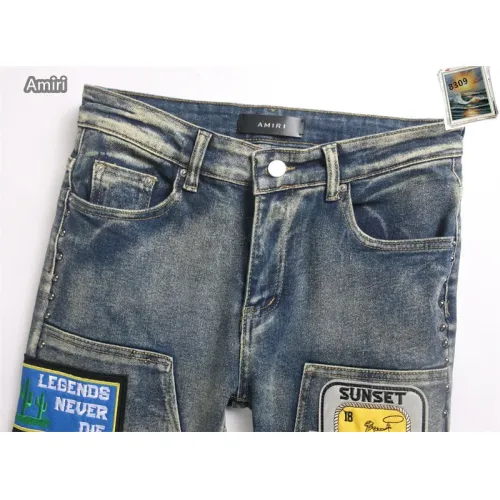 Replica Amiri Jeans For Men #1450908 $48.00 USD for Wholesale